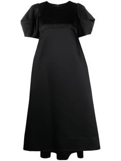 Comme Des Garçons платье миди с пышными плечами