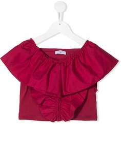 Monnalisa блузка с оборками