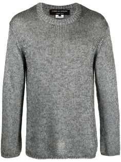 Comme Des Garçons Homme Plus джемпер крупной вязки с круглым вырезом