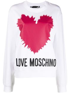 Love Moschino толстовка с принтом
