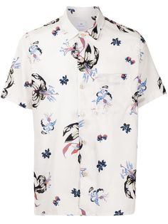 PS Paul Smith рубашка с принтом