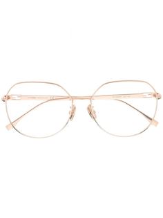 Fendi Eyewear очки в круглой оправе