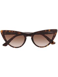 Vogue Eyewear солнцезащитные очки в оправе кошачий глаз черепаховой расцветки