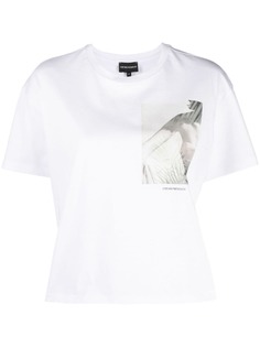 Emporio Armani футболка с графичным принтом