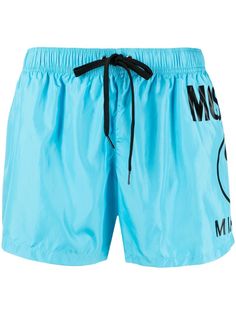 Moschino плавки-шорты с логотипом