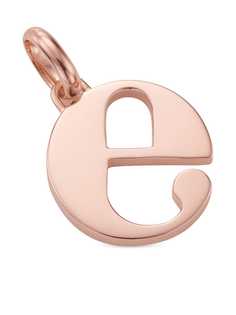 Monica Vinader подвеска Alphabet E