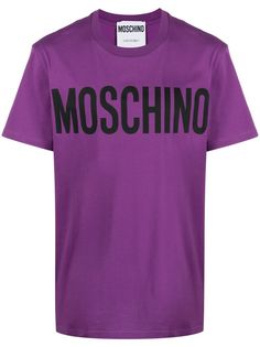 Moschino футболка с короткими рукавами и логотипом