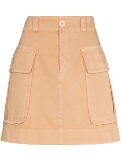 See by Chloé юбка мини с завышенной талией