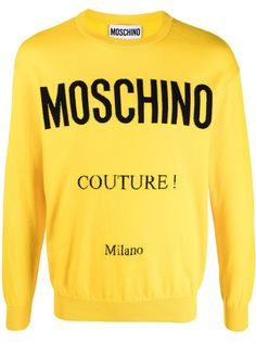 Moschino джемпер с логотипом