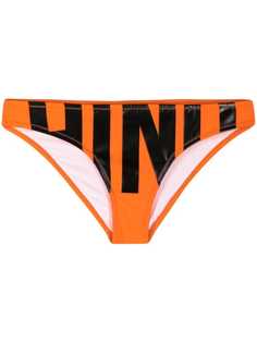 Moschino плавки бикини с логотипом