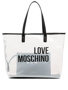 Love Moschino сумка-тоут с тисненым логотипом