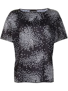 Emporio Armani трикотажный топ с короткими рукавами