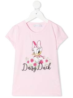 Monnalisa футболка с принтом Daisy Duck