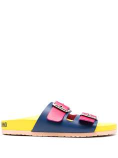 Love Moschino босоножки в стиле колор-блок