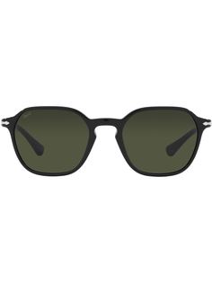 Persol солнцезащитные очки в геометричной оправе