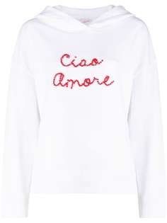 Giada Benincasa худи с вышивкой Ciao Amore