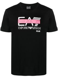 Ea7 Emporio Armani футболка с логотипом