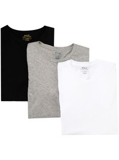 Polo Ralph Lauren комплект из трех футболок с круглым вырезом