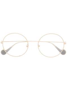 Moncler Eyewear очки в круглой оправе