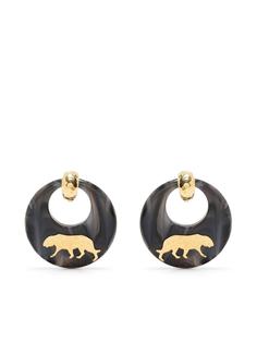 Gas Bijoux массивные серьги Tigre
