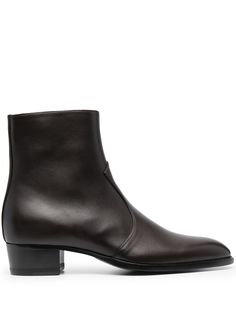 Saint Laurent ботинки с миндалевидным носком