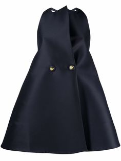 LANVIN расклешенное платье с вырезом халтер