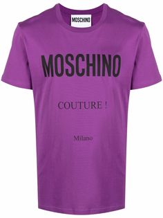 Moschino футболка с логотипом