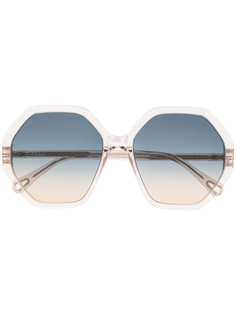 Chloé Eyewear солнцезащитные очки с градиентными линзами