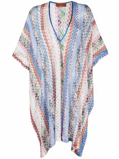 Missoni Mare платье-туника с узором зигзаг
