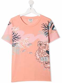 Kenzo Kids футболка с логотипом