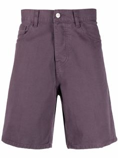 Carhartt WIP джинсовые шорты с нашивкой-логотипом