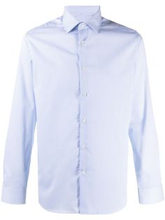 Corneliani рубашка в тонкую полоску