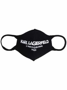 Karl Lagerfeld маска с вышитым логотипом