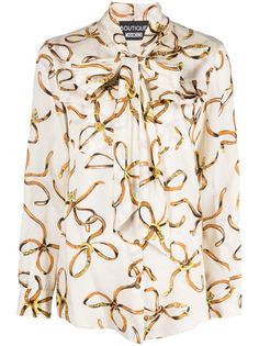 Boutique Moschino блузка с принтом Fantasy