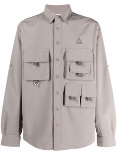 Nike куртка-рубашка с карманами карго