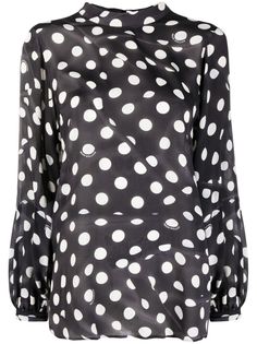 Boutique Moschino блузка в горох