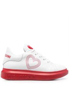 Love Moschino кроссовки Heart