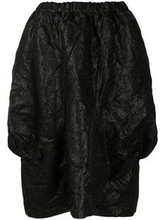 Comme Des Garçons Comme Des Garçons пышная юбка из ткани ламе
