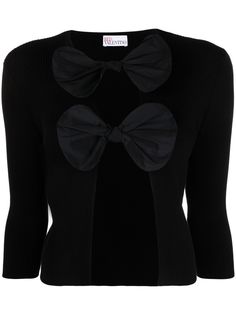 RED Valentino топ с бантом