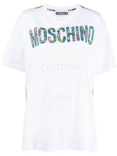 Moschino футболка с логотипом