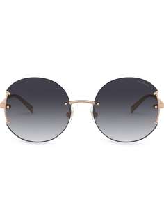 Tiffany & Co Eyewear солнцезащитные очки в круглой оправе