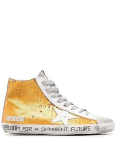 Golden Goose высокие кеды Francy
