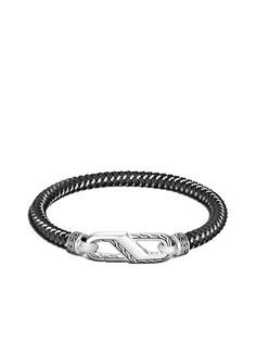 John Hardy серебряный браслет Classic Chain Silver с карабином