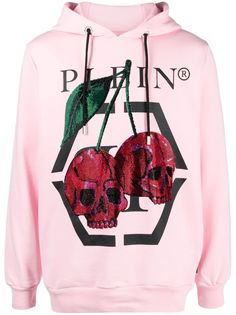 Philipp Plein худи со стразами
