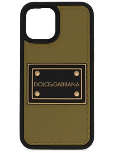 Dolce & Gabbana чехол для iPhone 12 Pro с нашивкой-логотипом