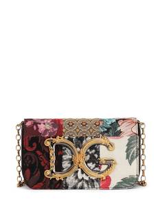 Dolce & Gabbana сумка DG Girls в технике пэчворк