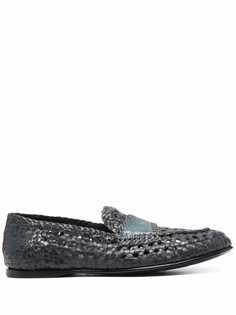 Dolce & Gabbana плетеные лоферы