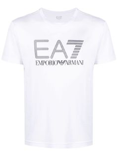 Ea7 Emporio Armani футболка с логотипом