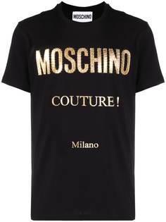 Moschino футболка с логотипом
