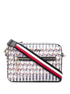 Tommy Hilfiger каркасная сумка Iconic с монограммой